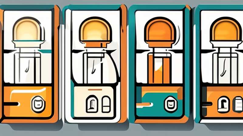 How to open the solar lamp holder