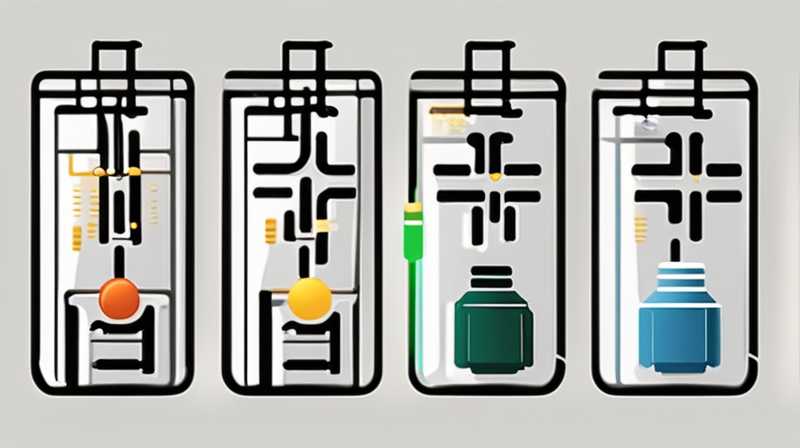 How to connect the circuit board of solar lamp