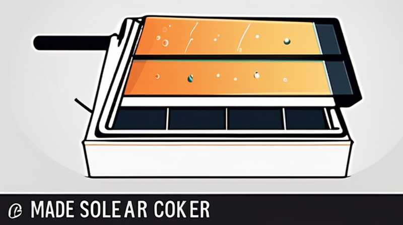 How to make a handmade solar cooker