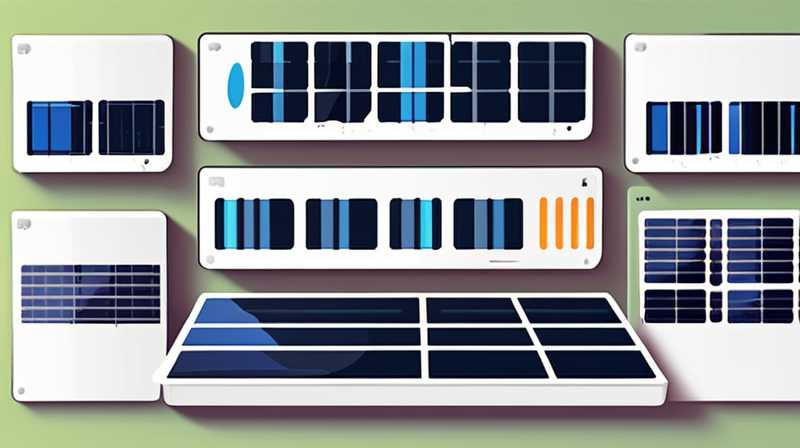 How many V do solar panels have?