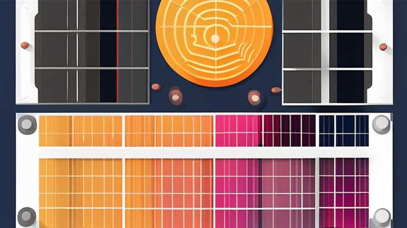 What materials are used to make solar cells?
