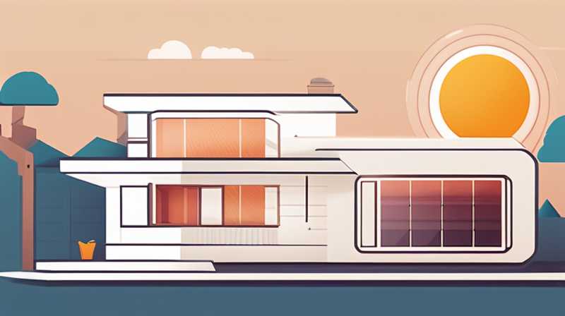 How much does a solar panel cost per square meter for a villa?