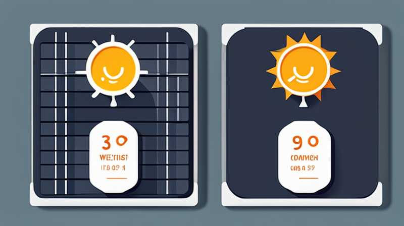 How to calculate the weight of a single solar panel