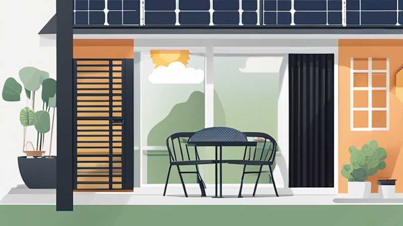 How often should the balcony wall mounted solar panel be cleaned?