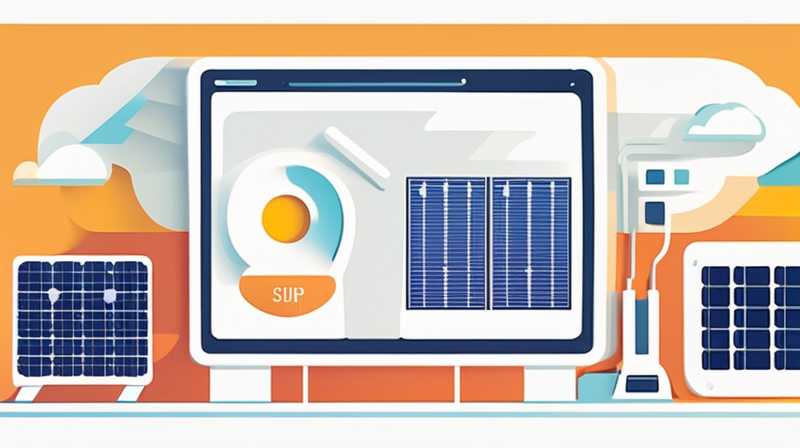 How to set up solar power generation to access the Internet