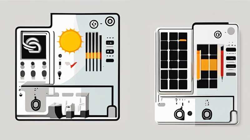 How to disassemble the solar controller