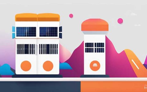 What is the big barrel next to the solar energy?