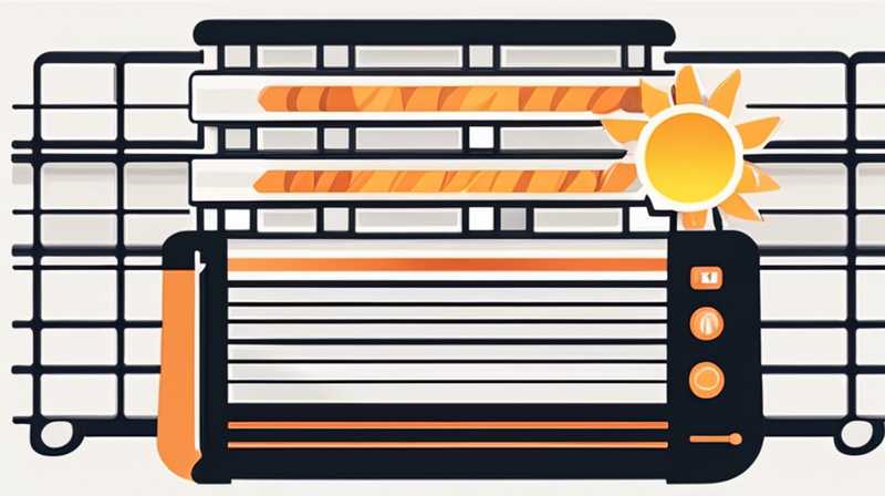 How to connect solar heating to radiator