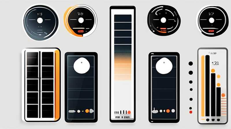 How to connect solar temperature control display