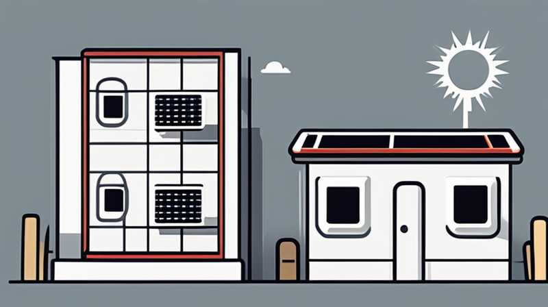 How to install solar panels and batteries in urban areas