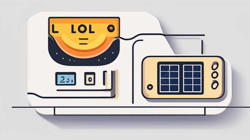 How to measure solar voltage intensity