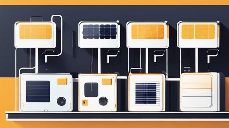 What are the components of solar routers?