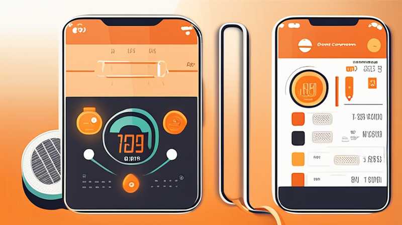 How to start solar tire pressure monitoring