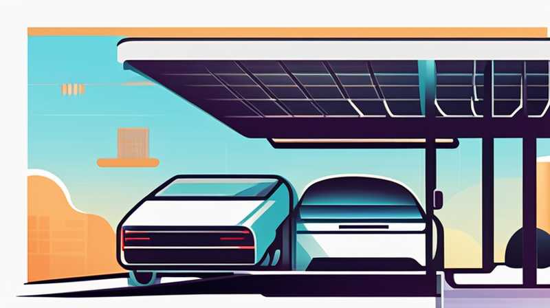 How to charge for solar carport