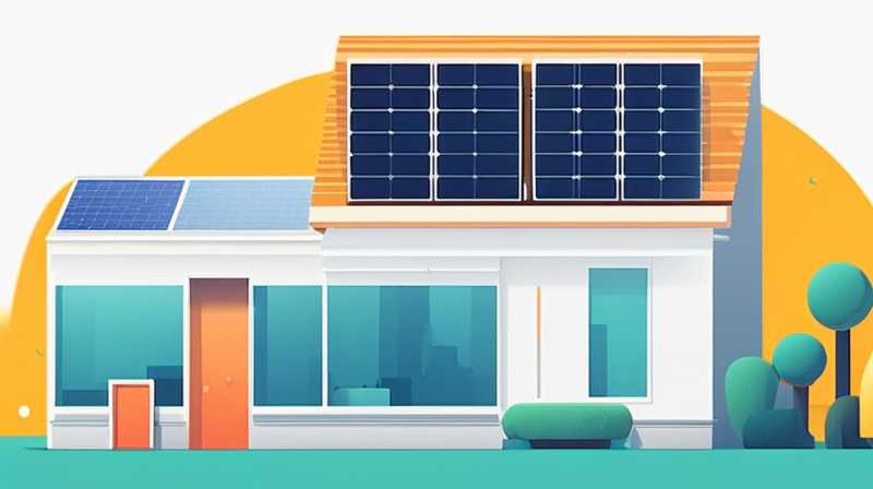 How to connect the wires under solar panels