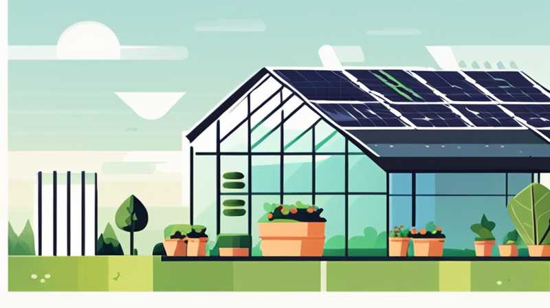 How much does it cost to install solar energy in a greenhouse