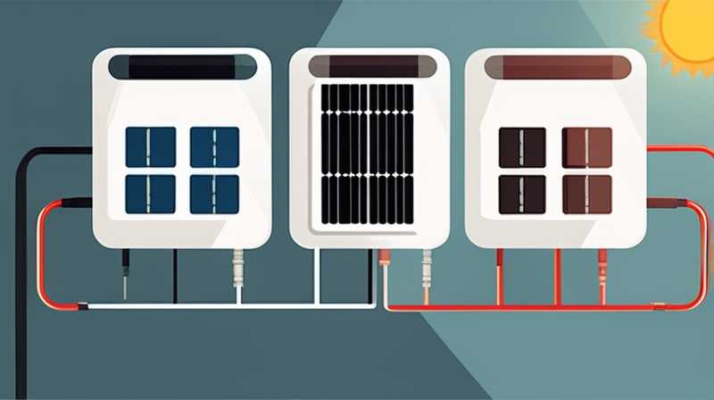 How to connect solar panels to household wiring