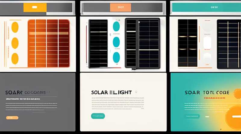 How to open the back cover of the solar light