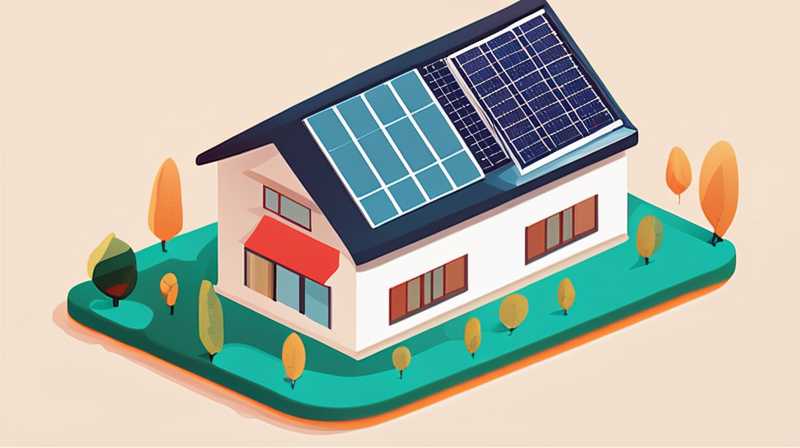 Why does the resettlement house have solar energy?