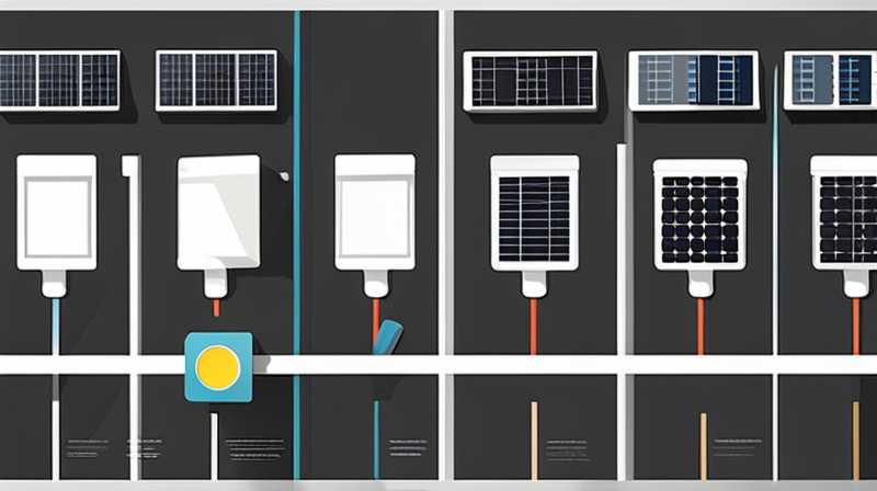 How to hang solar lights on the wall