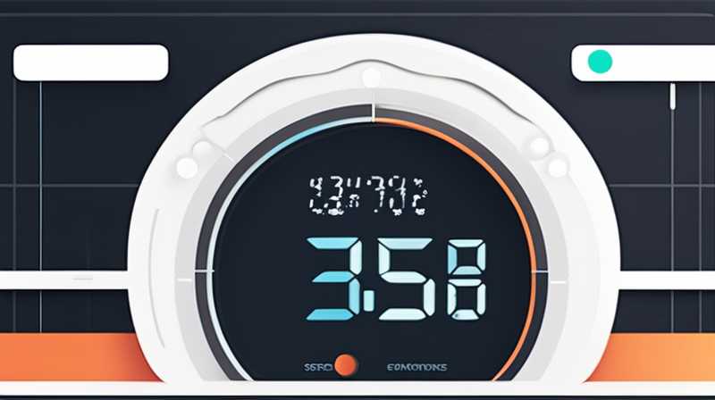 How much does a solar temperature display cost?