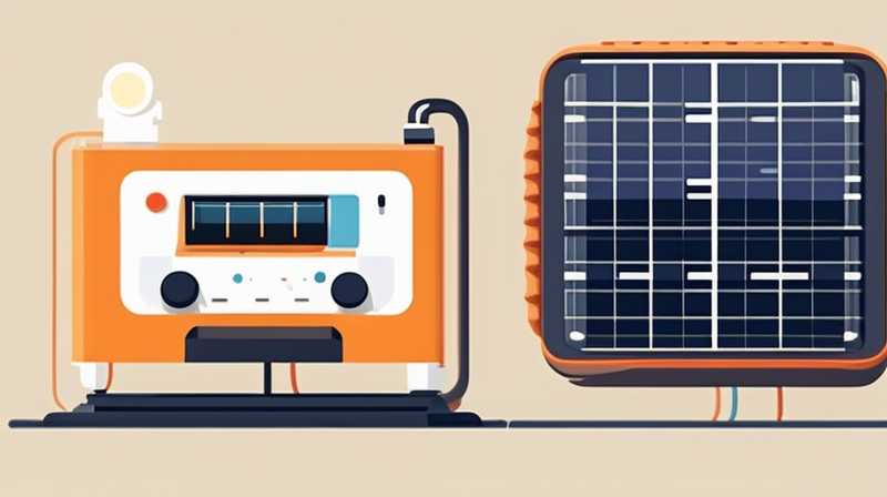 How many volts does solar power generator work?