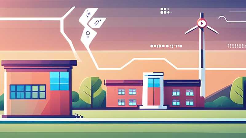 How many volts does the hospital use solar power to supply electricity?