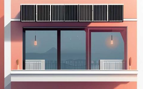 How to install solar light tubes on the balcony