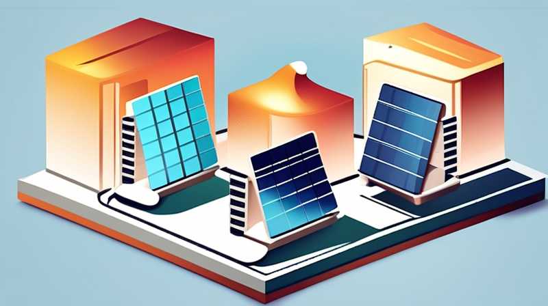 How to lay out the pipelines for solar energy in buildings