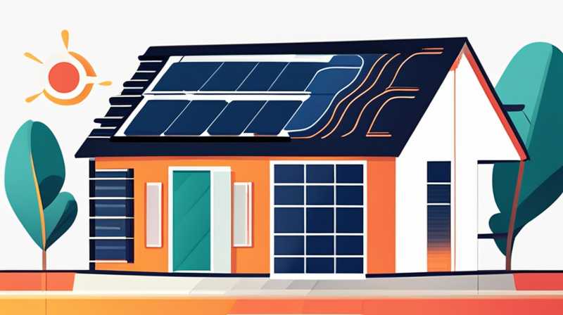 How to solve the problem of installing solar energy in villas