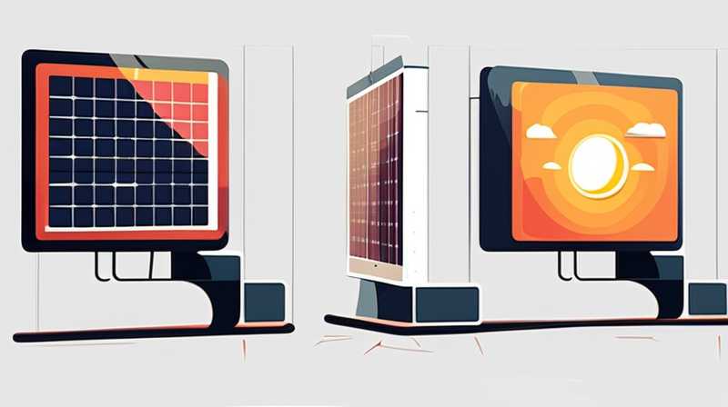 How to connect solar panels to long wires