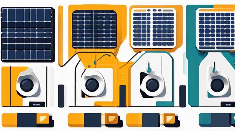 How to connect the solar 4-core connector