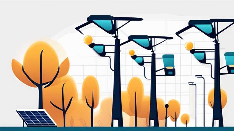 How to connect the wires of solar street lights