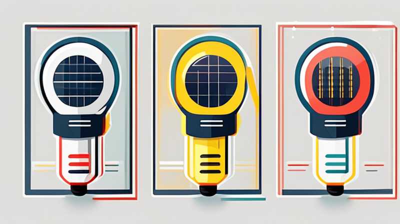 How many volts are solar light bulbs