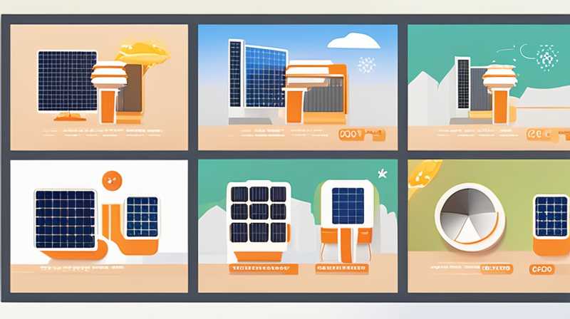 What are the characteristics of fan-shaped solar products?