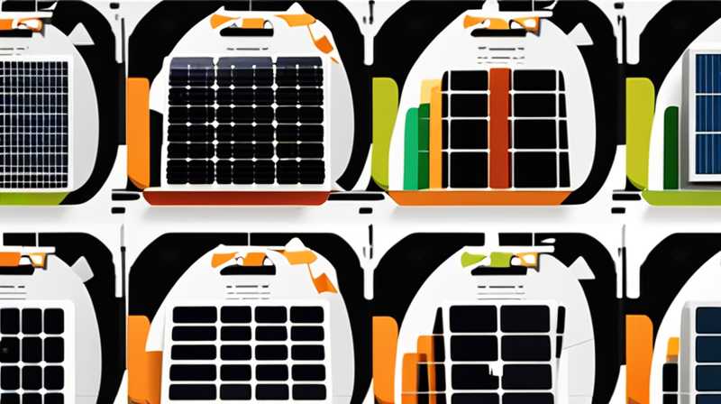 What is the power of a seven-inch solar panel?