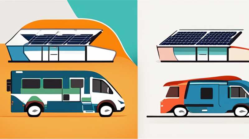 What are the RVs with solar energy?