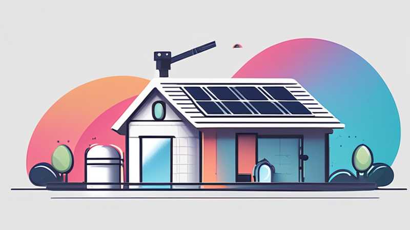 What does a solar booster pump look like?