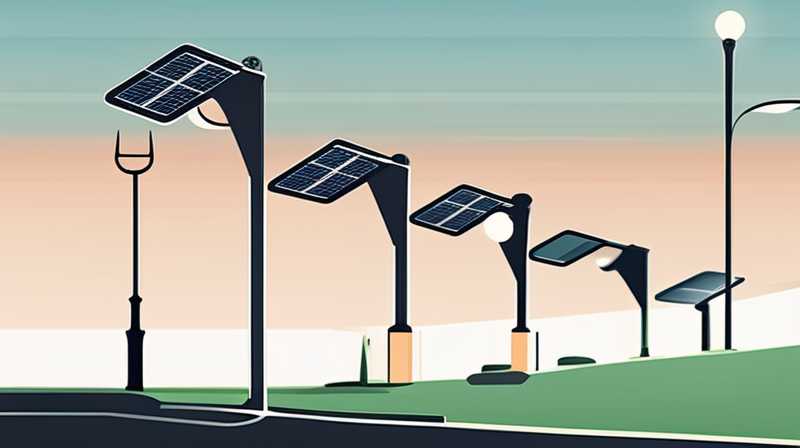 What to do if the solar street light has insufficient charge