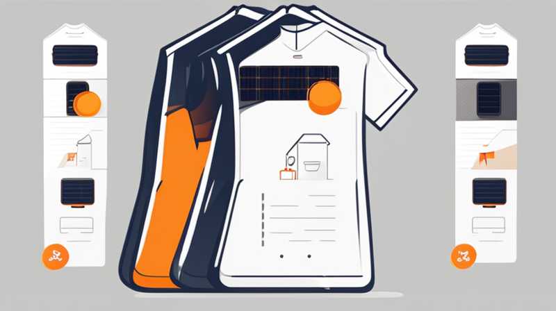 How to wash innovative solar shirts