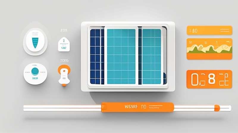 How to measure solar output current