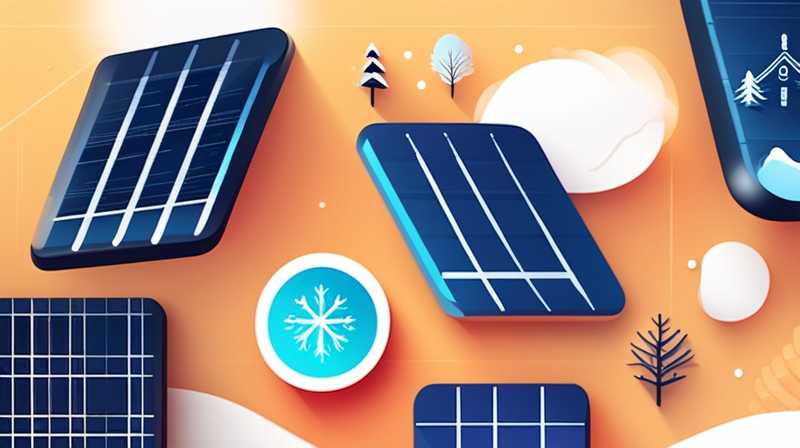 What is the use of solar energy in winter?