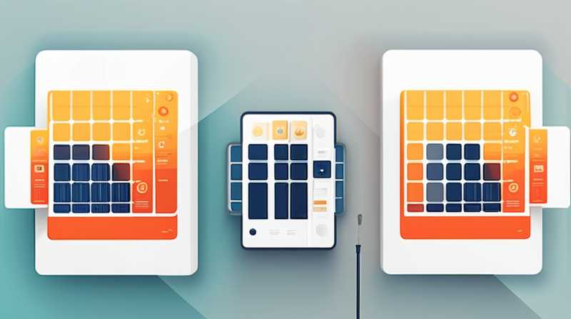 How to connect solar power modules