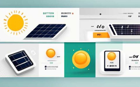 What battery should be used with solar panels?