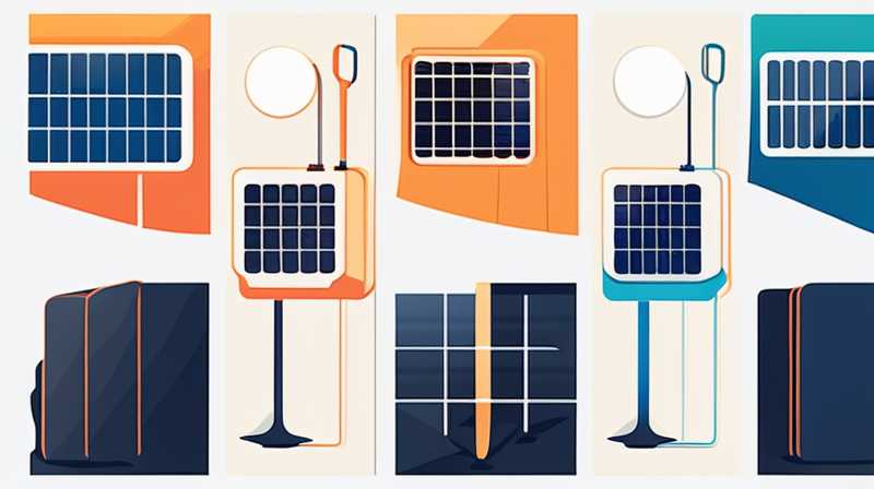 What kind of light is best when the solar power is fully charged?