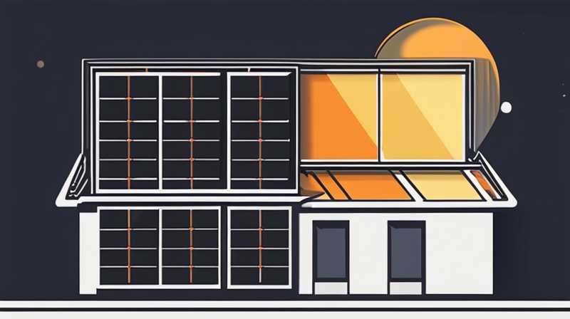 How to install solar photovoltaic panels flat