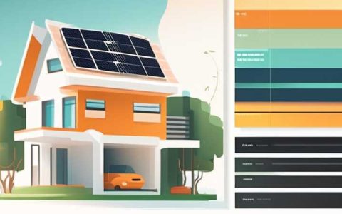 How to beautify the solar energy on the roof