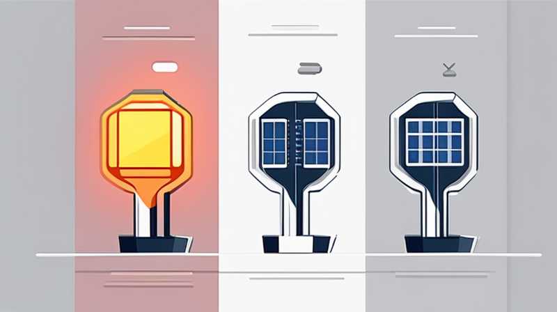 How to connect the solar lamp to USB charging