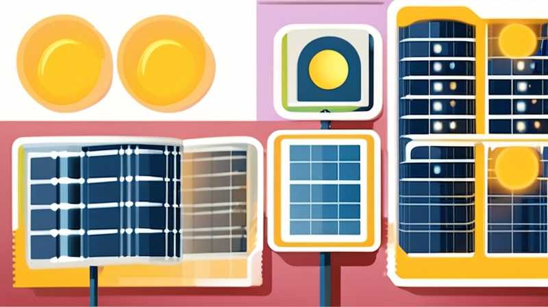 How to use large solar lights to save electricity