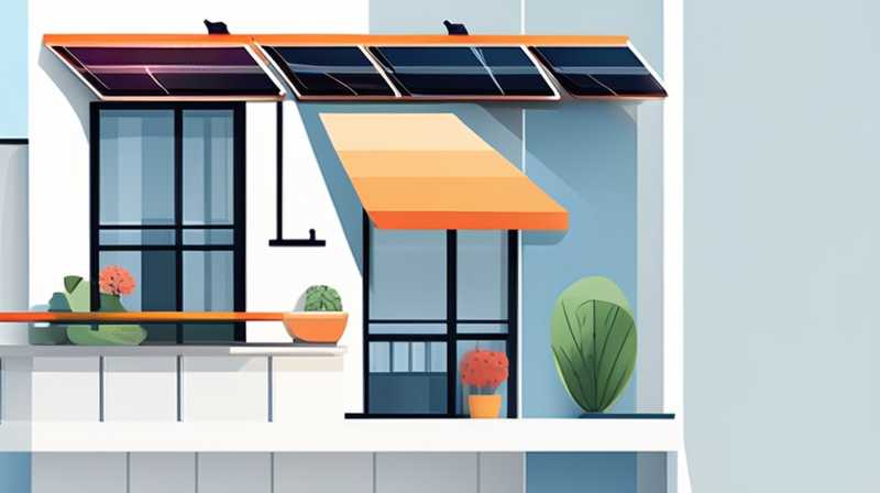 Why install solar panels on the balcony?